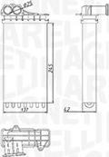 Magneti Marelli 350218436000 - Scambiatore calore, Riscaldamento abitacolo www.autoricambit.com