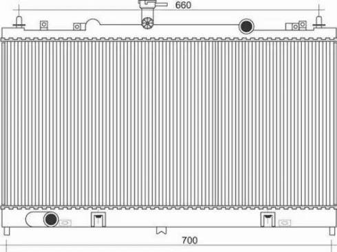 Magneti Marelli 350213941000 - Radiatore, Raffreddamento motore www.autoricambit.com