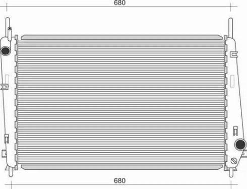 Magneti Marelli 350213911000 - Radiatore, Raffreddamento motore www.autoricambit.com