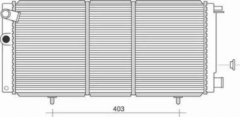 Magneti Marelli 350213981000 - Radiatore, Raffreddamento motore www.autoricambit.com