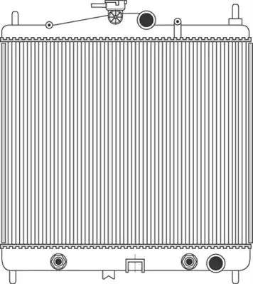 Magneti Marelli 350213111900 - Radiatore, Raffreddamento motore www.autoricambit.com