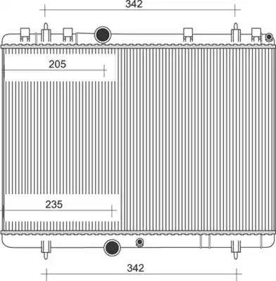 Magneti Marelli 350213879000 - Radiatore, Raffreddamento motore www.autoricambit.com