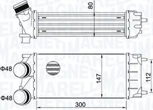 Magneti Marelli 351319204920 - Intercooler www.autoricambit.com