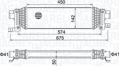 Magneti Marelli 351319204380 - Intercooler www.autoricambit.com