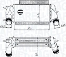 Magneti Marelli 351319205490 - Intercooler www.autoricambit.com