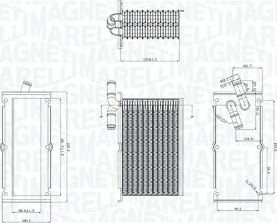 Magneti Marelli 351319205430 - Intercooler www.autoricambit.com