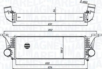 Magneti Marelli 351319205500 - Intercooler www.autoricambit.com