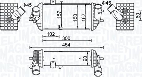 Magneti Marelli 351319205690 - Intercooler www.autoricambit.com