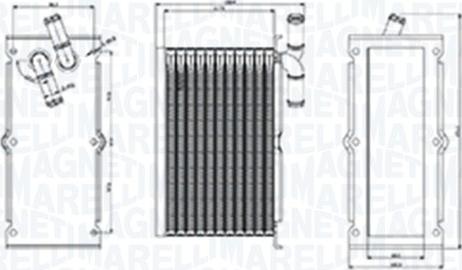 Magneti Marelli 351319205380 - Intercooler www.autoricambit.com