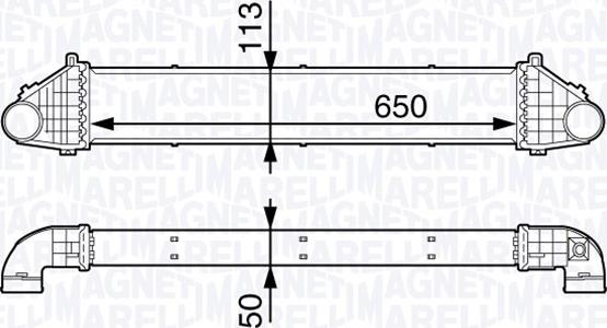 Magneti Marelli 351319202600 - Intercooler www.autoricambit.com