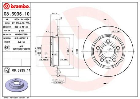 Magneti Marelli 360406049200 - Discofreno www.autoricambit.com