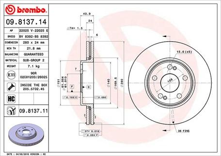 Magneti Marelli 360406044000 - Discofreno www.autoricambit.com