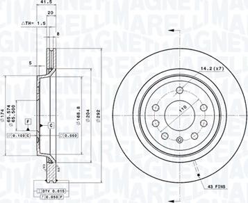 Magneti Marelli 360406040101 - Discofreno www.autoricambit.com