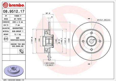 Magneti Marelli 360406056500 - Discofreno www.autoricambit.com