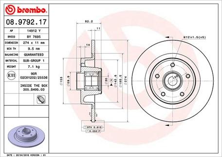 Magneti Marelli 360406058000 - Discofreno www.autoricambit.com