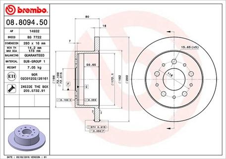 Magneti Marelli 360406065100 - Discofreno www.autoricambit.com