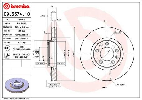 Magneti Marelli 360406018200 - Discofreno www.autoricambit.com