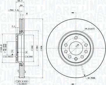 Magneti Marelli 360406039701 - Discofreno www.autoricambit.com