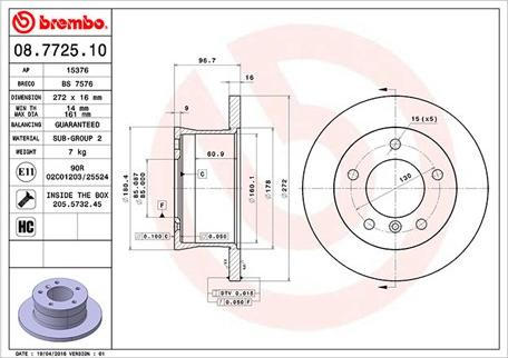 Magneti Marelli 360406033000 - Discofreno www.autoricambit.com