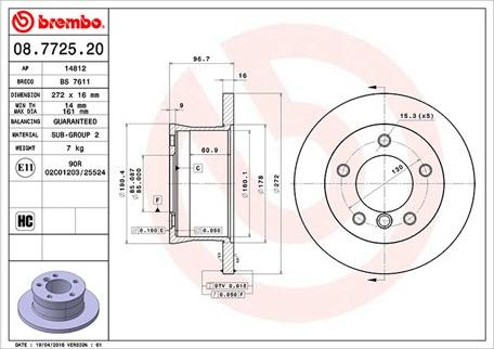 Magneti Marelli 360406033100 - Discofreno www.autoricambit.com