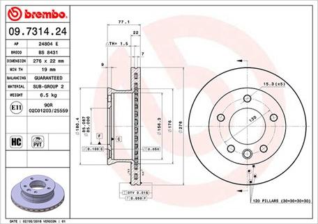 Magneti Marelli 360406032500 - Discofreno www.autoricambit.com