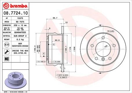 Magneti Marelli 360406032800 - Discofreno www.autoricambit.com