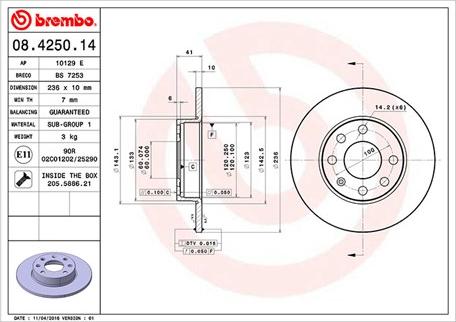 Magneti Marelli 360406037100 - Discofreno www.autoricambit.com