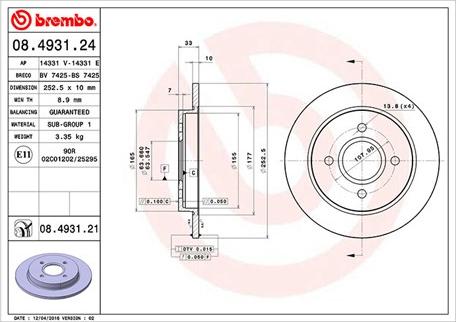 Magneti Marelli 360406024600 - Discofreno www.autoricambit.com