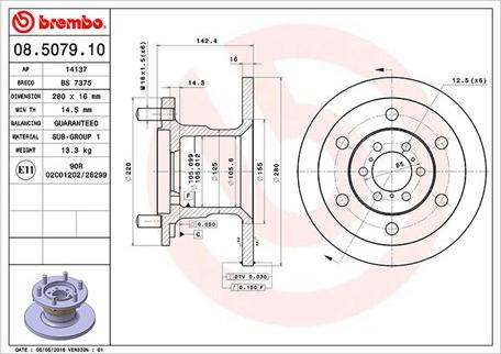 Magneti Marelli 360406021500 - Discofreno www.autoricambit.com