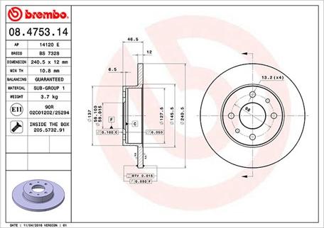 Magneti Marelli 360406028600 - Discofreno www.autoricambit.com