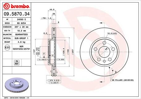 Magneti Marelli 360406022100 - Discofreno www.autoricambit.com