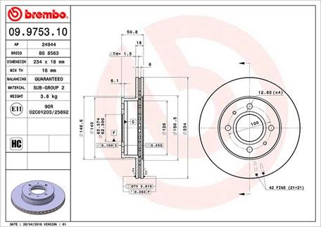 Magneti Marelli 360406027200 - Discofreno www.autoricambit.com