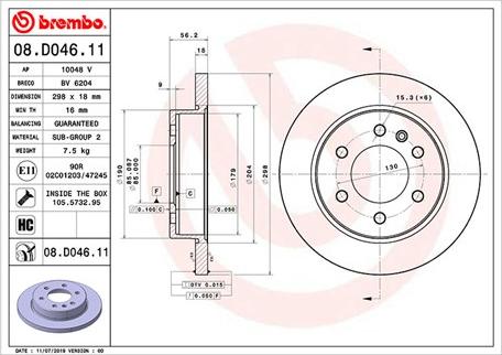 Magneti Marelli 360406165401 - Discofreno www.autoricambit.com