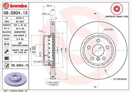 Magneti Marelli 360406168501 - Discofreno www.autoricambit.com