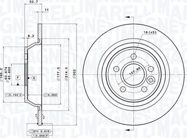 Magneti Marelli 360406107001 - Discofreno www.autoricambit.com