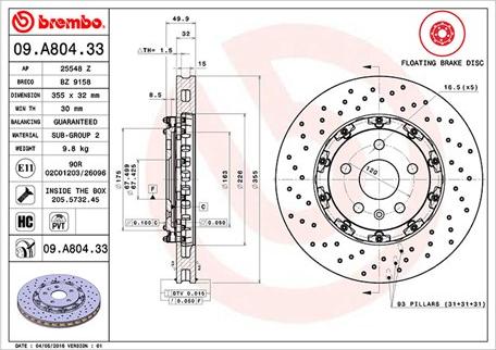 Magneti Marelli 360406129503 - Discofreno www.autoricambit.com