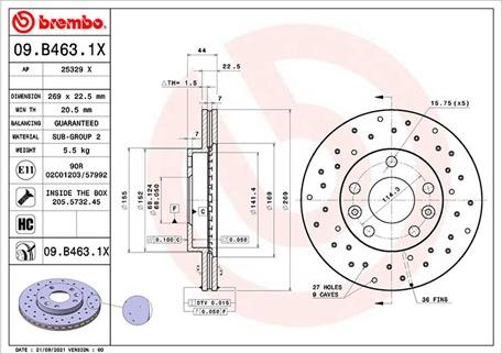 Magneti Marelli 360406176602 - Discofreno www.autoricambit.com