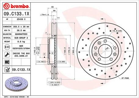 Magneti Marelli 360406176802 - Discofreno www.autoricambit.com