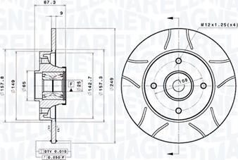 Magneti Marelli 360406221105 - Discofreno www.autoricambit.com