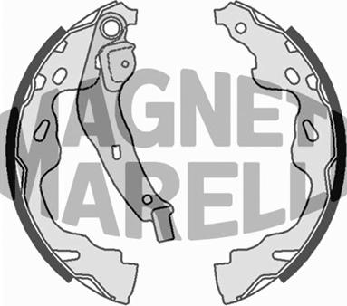 Magneti Marelli 360219198309 - Ganascia freno www.autoricambit.com