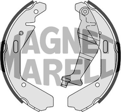 Magneti Marelli 360219198316 - Ganascia freno www.autoricambit.com