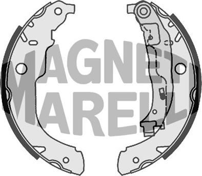 Magneti Marelli 360219198322 - Ganascia freno www.autoricambit.com