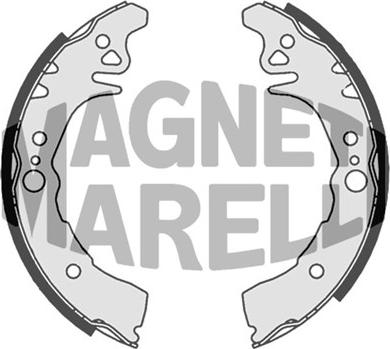 Magneti Marelli 360219198373 - Ganascia freno www.autoricambit.com