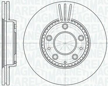 Magneti Marelli 361302040440 - Discofreno www.autoricambit.com