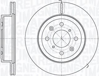 Magneti Marelli 361302040476 - Discofreno www.autoricambit.com