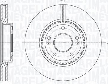 Magneti Marelli 361302040546 - Discofreno www.autoricambit.com