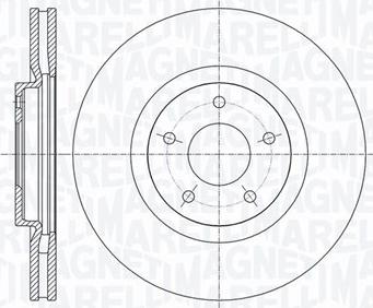 Magneti Marelli 361302040608 - Discofreno www.autoricambit.com