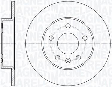 Magneti Marelli 361302040141 - Discofreno www.autoricambit.com