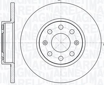 Magneti Marelli 361302040165 - Discofreno www.autoricambit.com