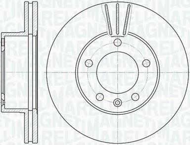 Magneti Marelli 361302040160 - Discofreno www.autoricambit.com